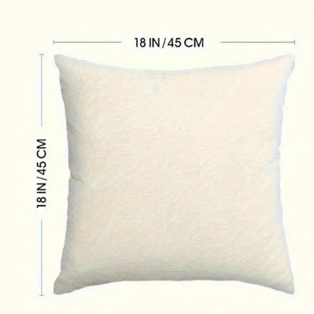 NEW SET OF 4 CHRISTMAS COTTON LINEN BLEND CHRISTMAS SEASONAL PILLOW COVERS 18